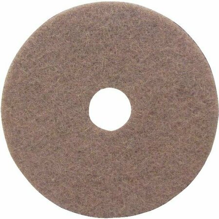 LUNDMARK WAX 17 in. Natural Buffing Pad TKL17N